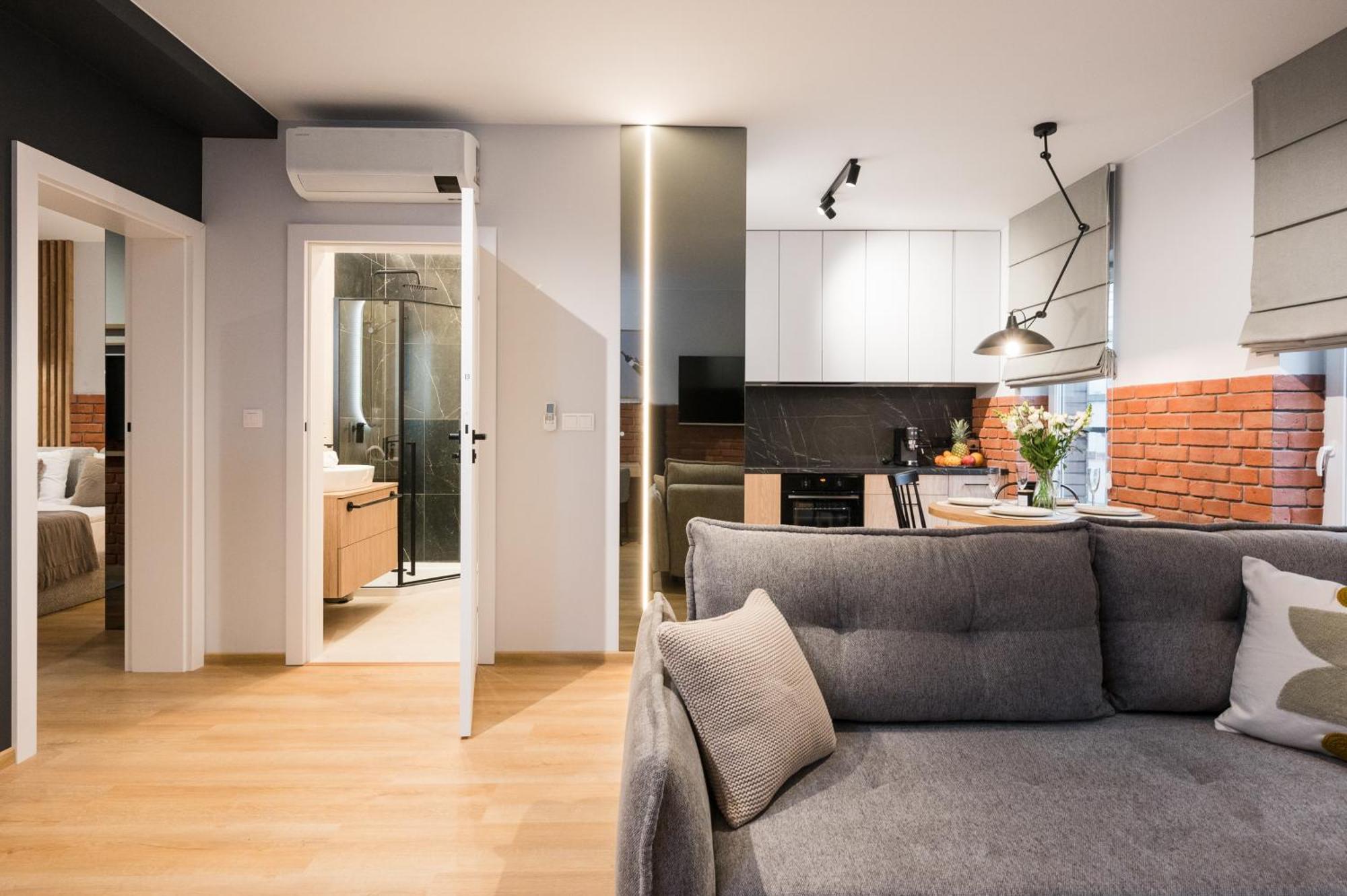 Horizon Apartments Na Dolach - Luxury Apartments Near The Vistula River Краков Экстерьер фото